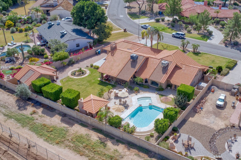 Exterior Aerial Real Estate Photography
